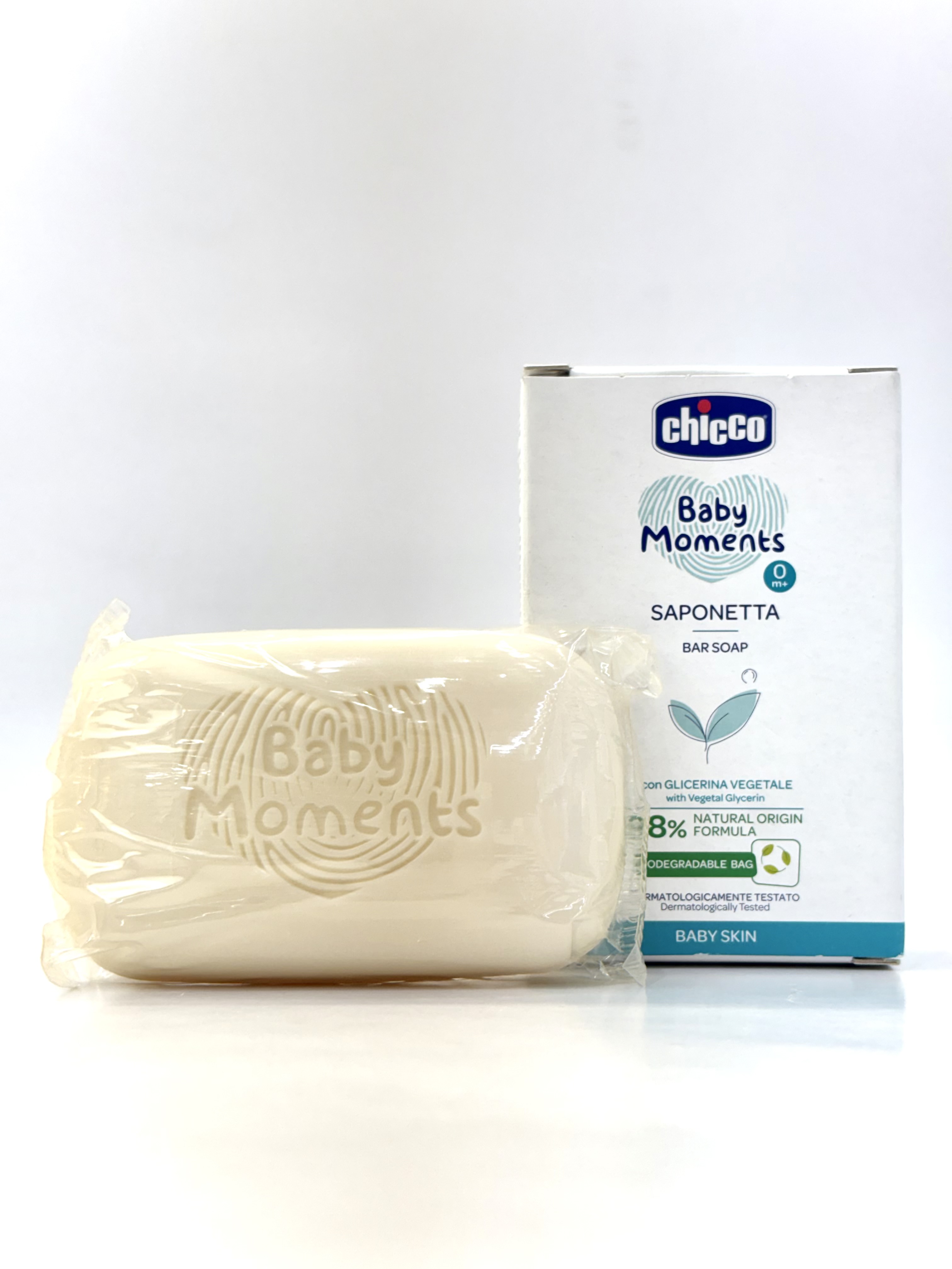 صابون 98 درصد گیاهی چیکو ملایم،مرطوب کننده و مخصوص پوست حساس نوزاد