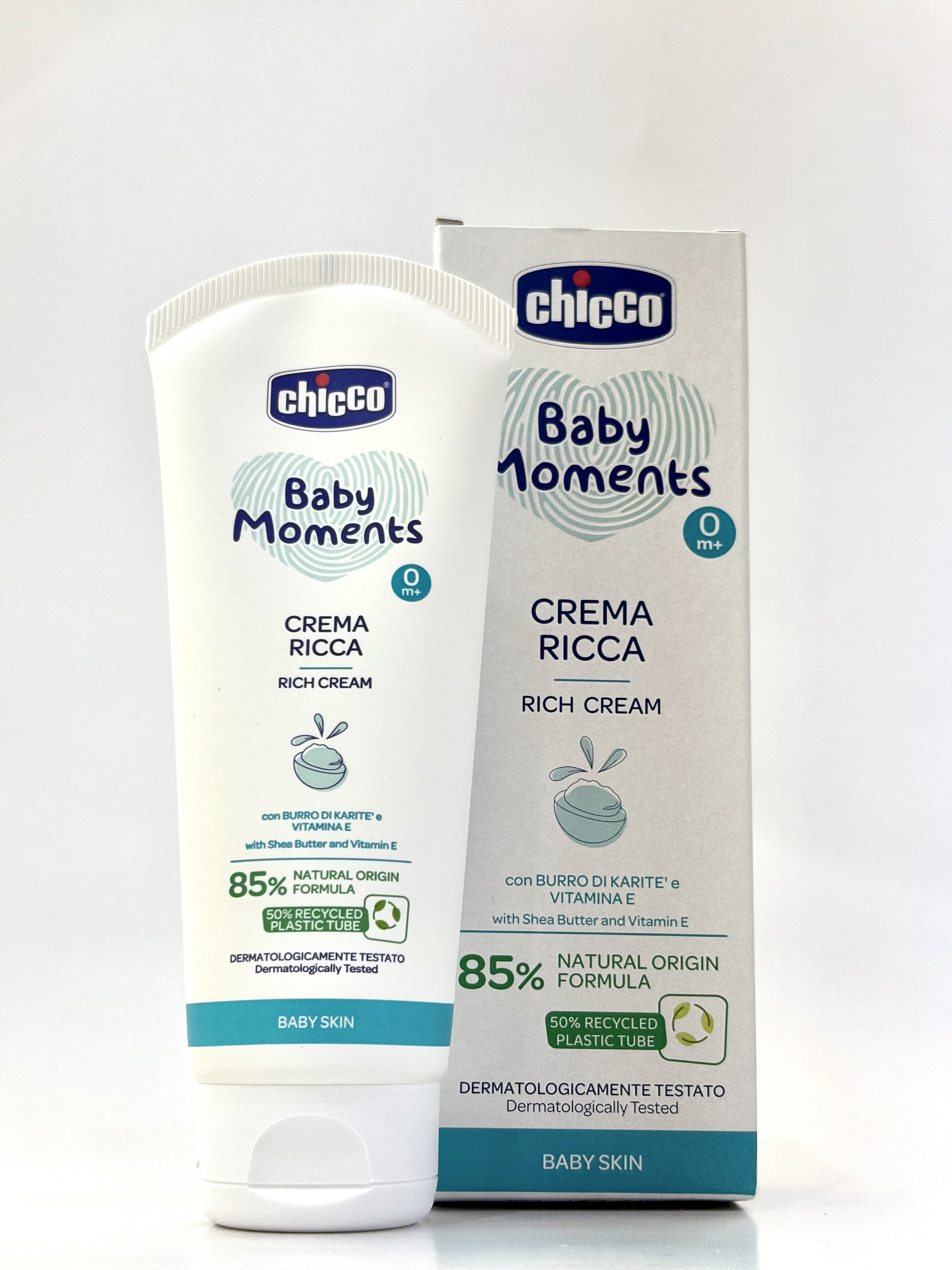 کرم دست و صورت 100 میل چیکو مرطوب کننده و محافظ پوست حساس نوزاد