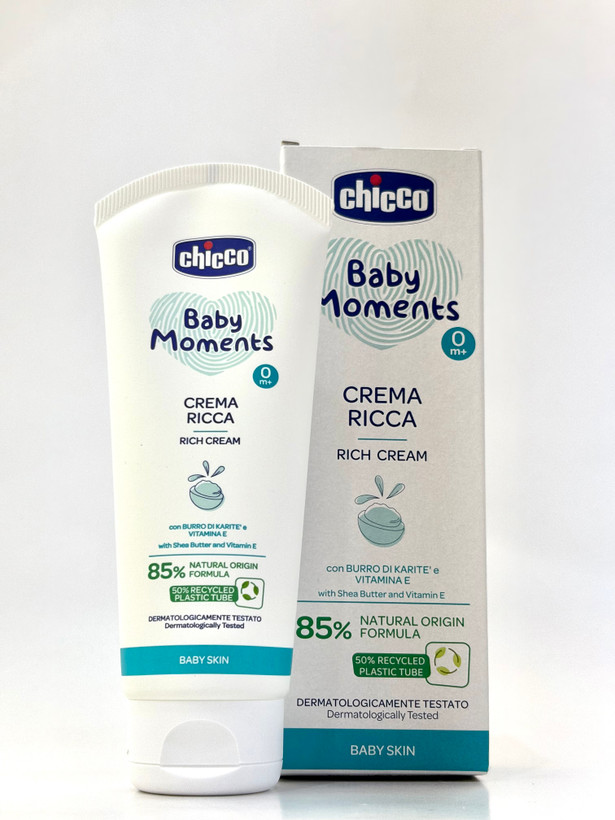 کرم دست و صورت 100 میل چیکو مرطوب کننده و محافظ پوست حساس نوزاد