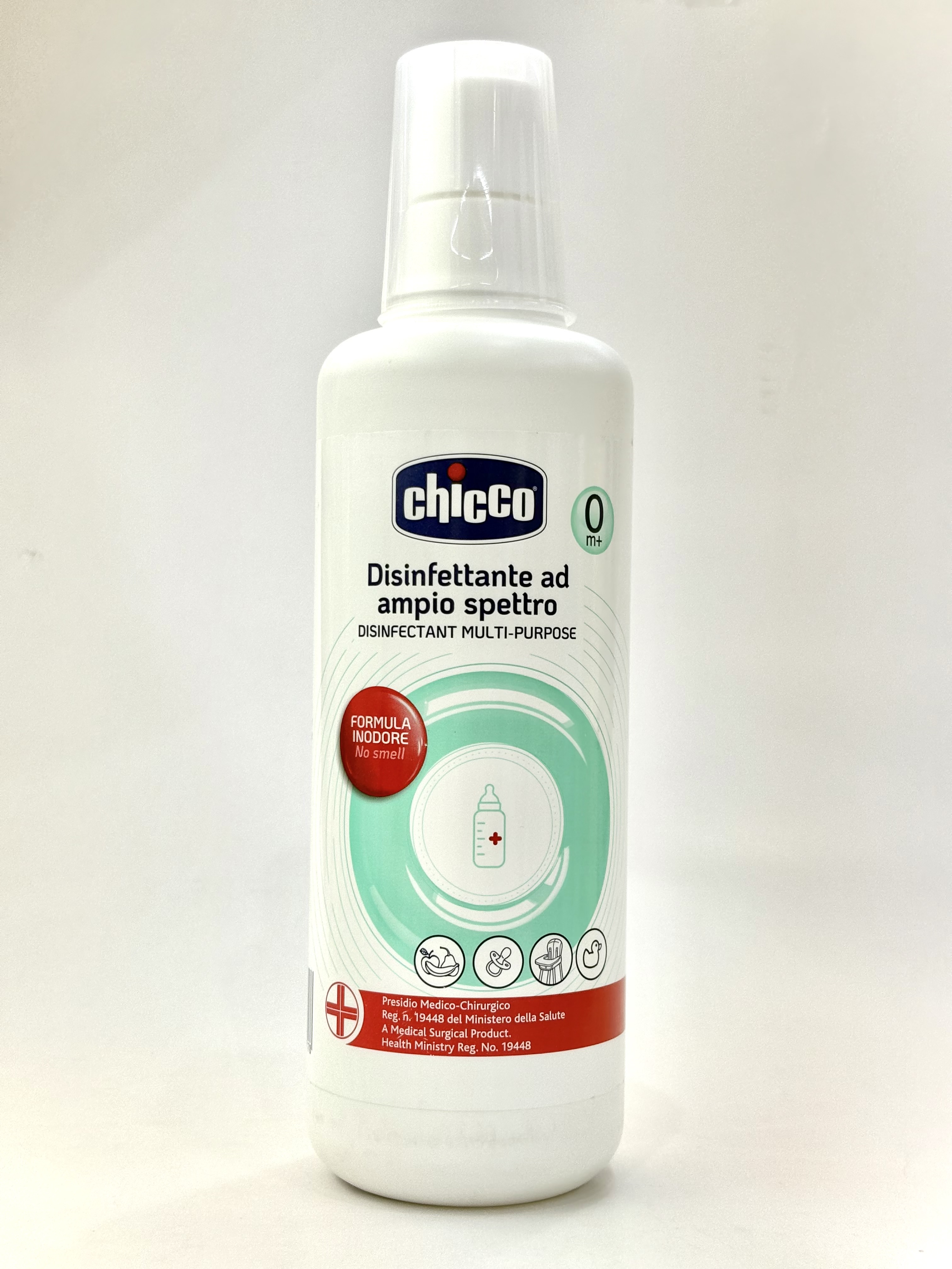 مایع استریل یک لیتری چیکو ضد عفونی کننده لوازم نوزاد و شیشه شیر