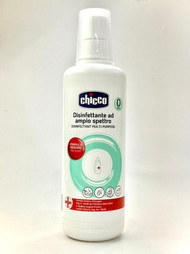 مایع استریل یک لیتری چیکو ضد عفونی کننده لوازم نوزاد و شیشه شیر