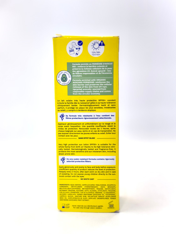 ضدافتاب 100 میل نوزاد ماستلا محافظ پوست حساس کودک در برابر اشعه UV