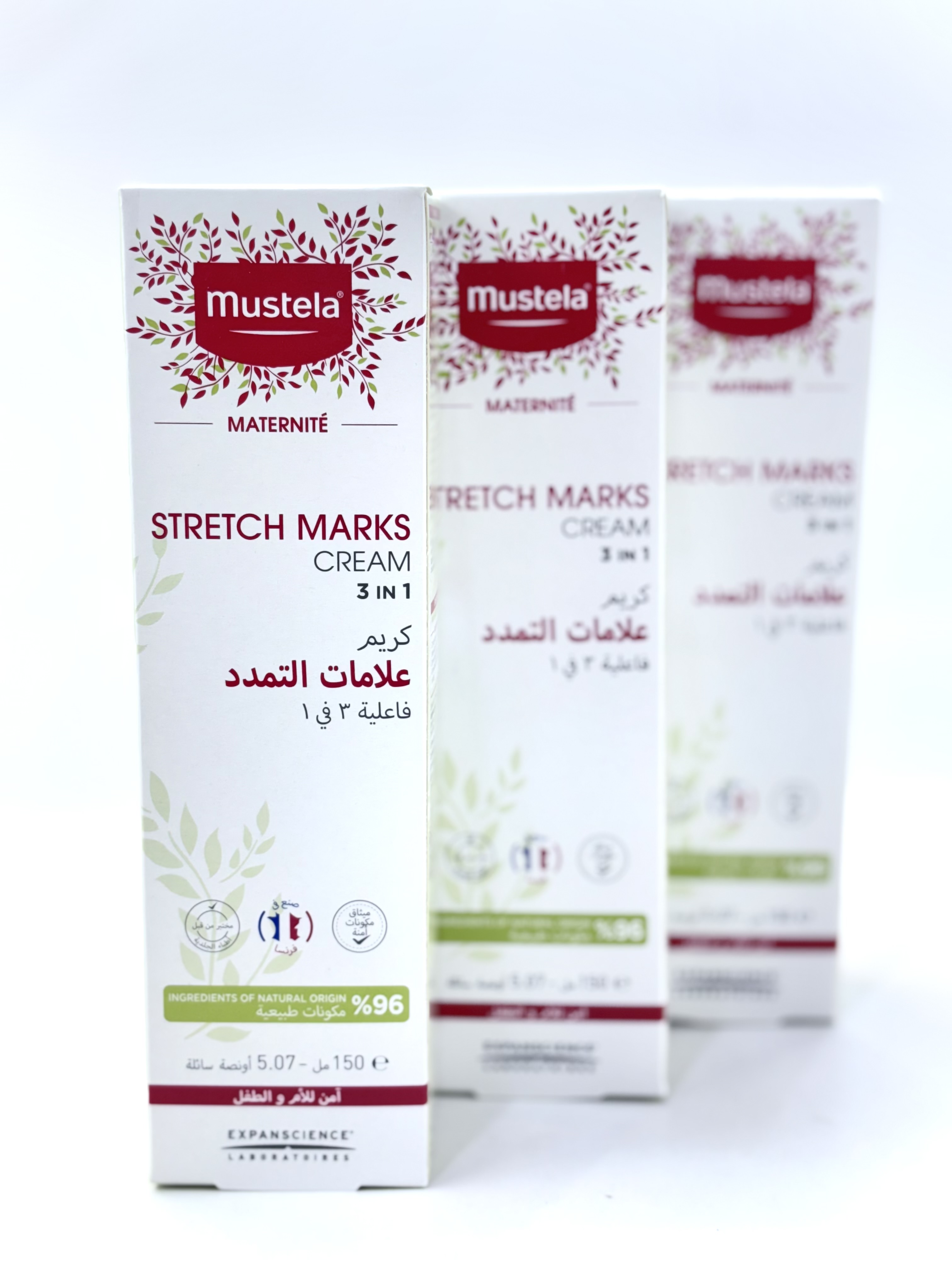 کرم ترک شکم 150 میل ماستلا مرطوب کننده و پیشگیری از ترک پوست در بارداری
