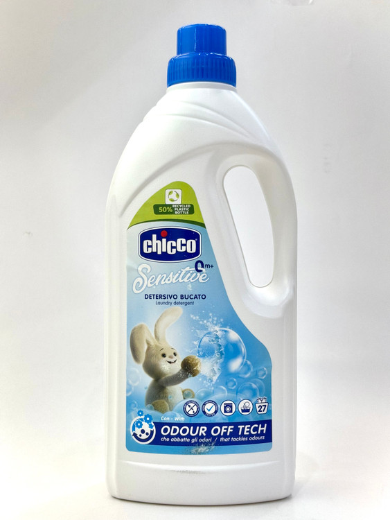 مایع لباس کودک 1 لیتری Sensitiv چیکو مخصوص پوست حساس ،ضد حساسیت و ملایم
