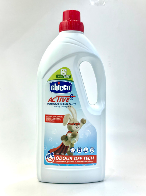 مایع لباس کودک 1 لیتری Anti Bacterial چیکو ضد حساسیت و میکروب