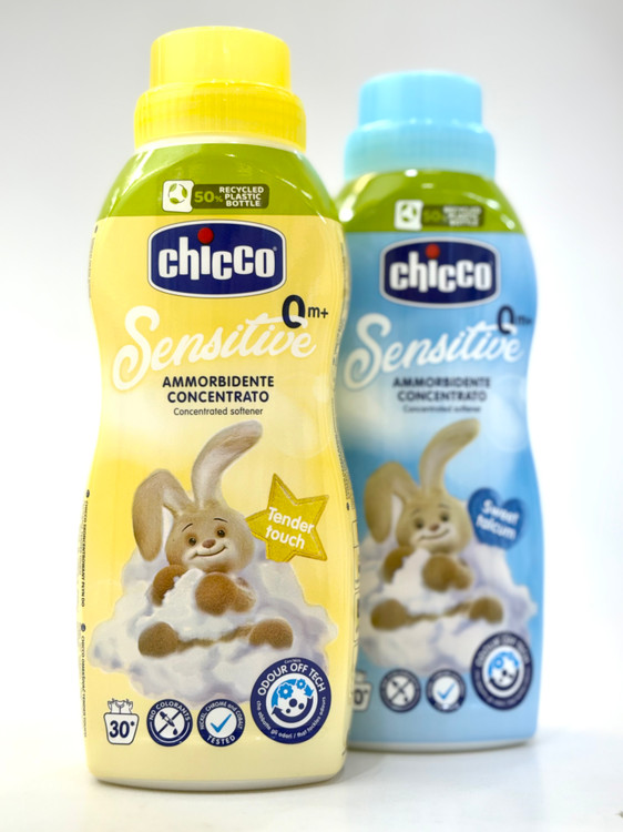 مایع نرم کننده لباس کودک 500 میل چیکو مخصوص پوست حساس نوزاد،ضد حساسیت و ضدالکتریسیته