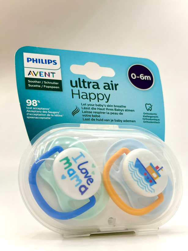 پستانک ارتودنسی اونت طرح کشتی مناسب نوزادان 0 تا 6 ماه