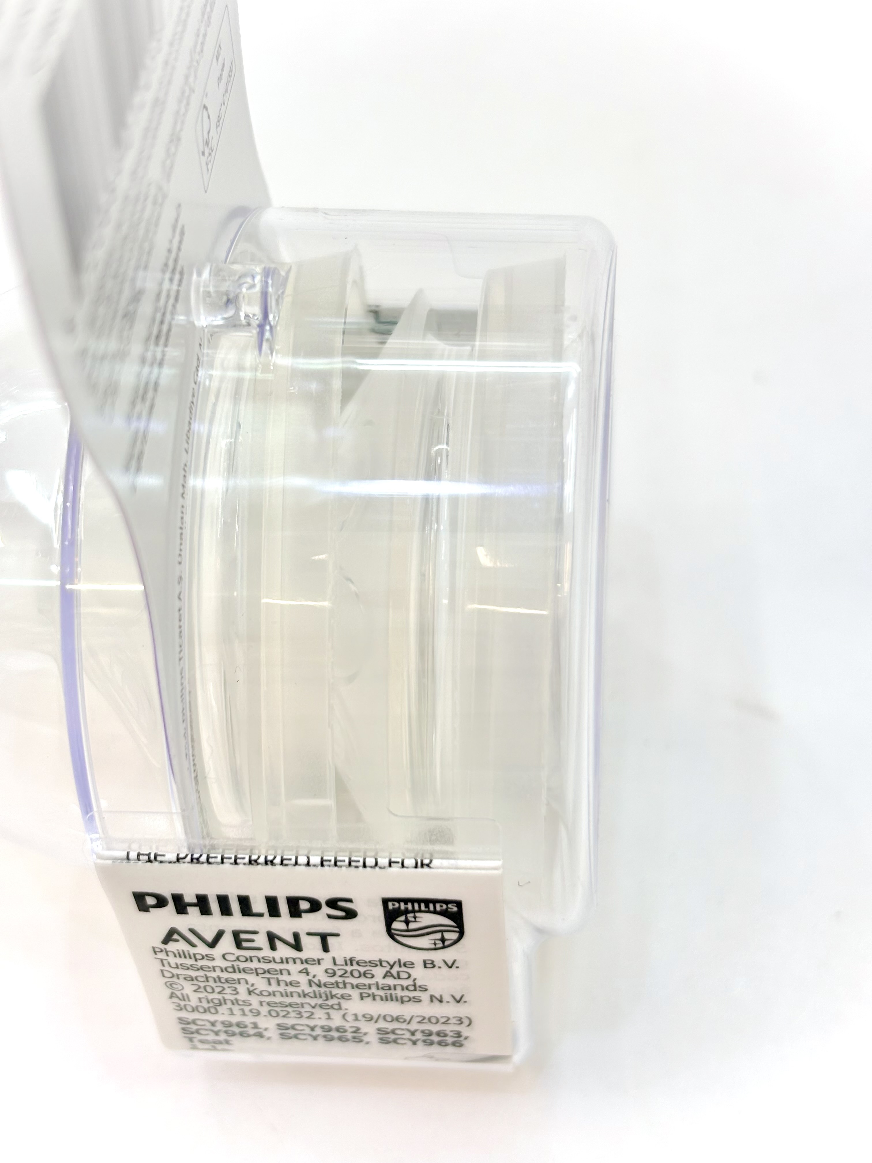 سر شیشه 3 قطره سیلیکونی اونت مناسب نوزادان +1 ماه