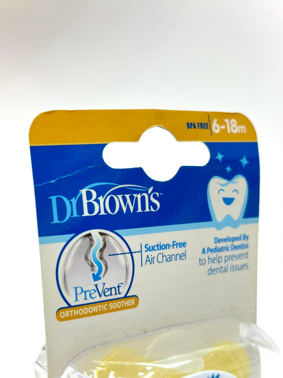 پستانک ارتودنسی دکتر براون طرح پلنگ مناسب نوزادان 6 تا 18 ماه