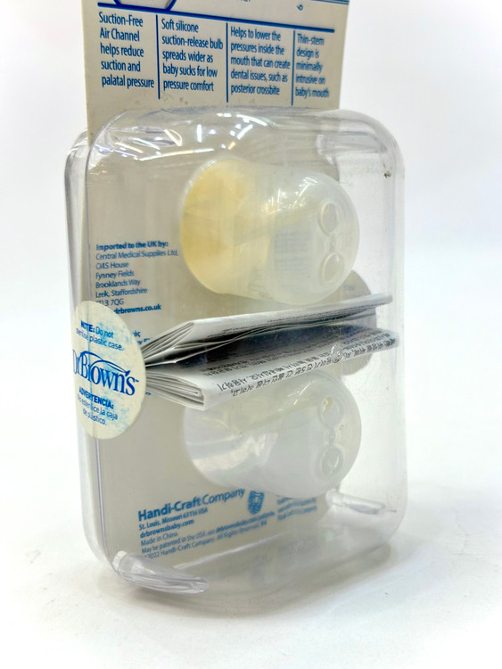 پستانک ارتودنسی دکتر براون طرح پلنگ مناسب نوزادان 6 تا 18 ماه