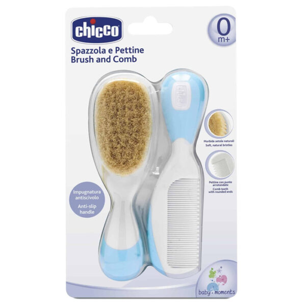 شانه و برس الیاف طبیعی Chicco