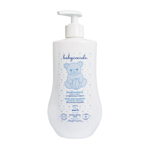 شامپو سر و بدن نوزاد بیبی کوکول 400 میل شوینده دوکاره ملایم و ضدحساسیت