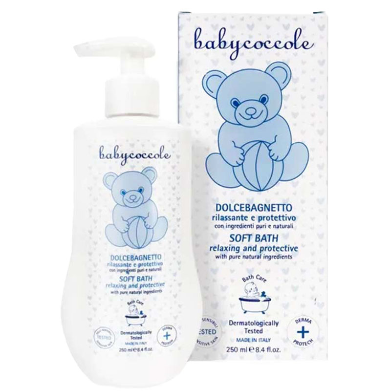 شامپو بدن نوزاد بیبی کوکول 250 میل شوینده ملایم و مناسب پوست حساس