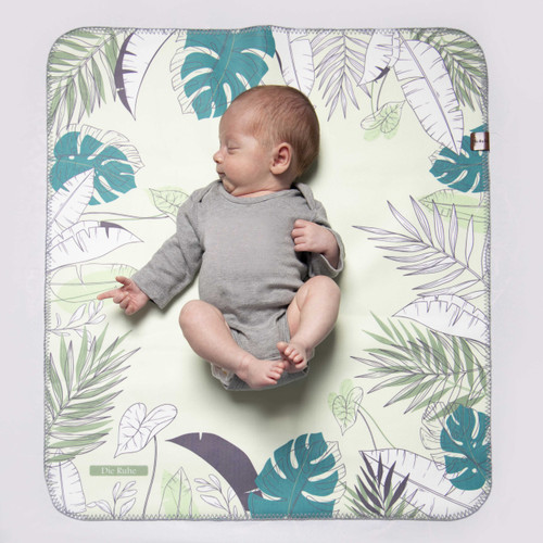 زیرانداز تعویض نوزاد طرح آمازون دیروحه ضدآب و قابل شستشو