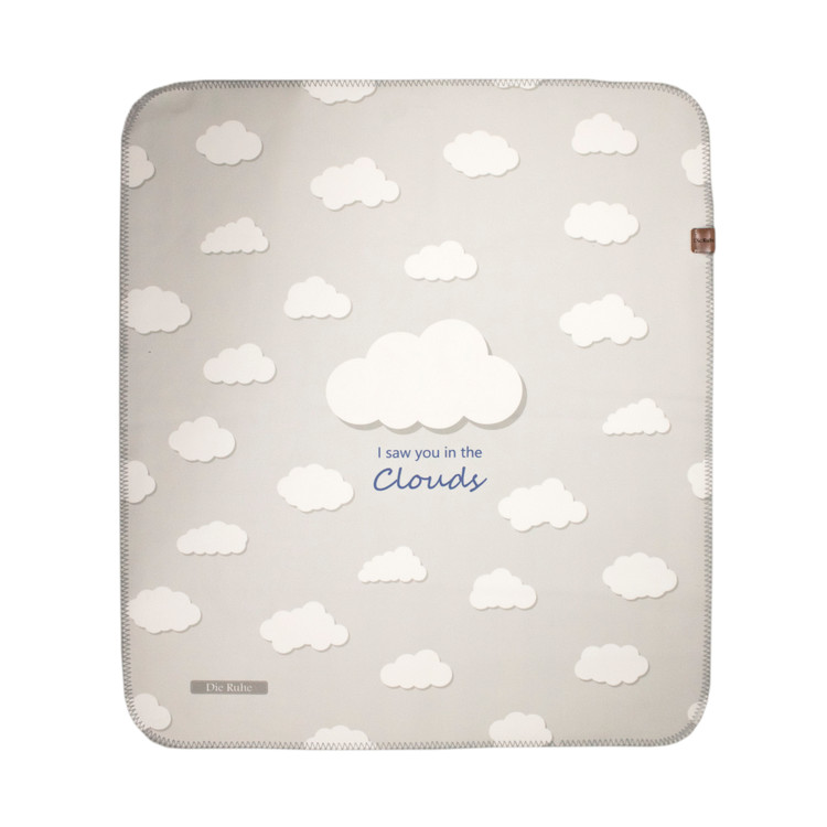 زیرانداز تعویض نوزاد طرح ابرا دیروحه ضدآب و قابل شستشو