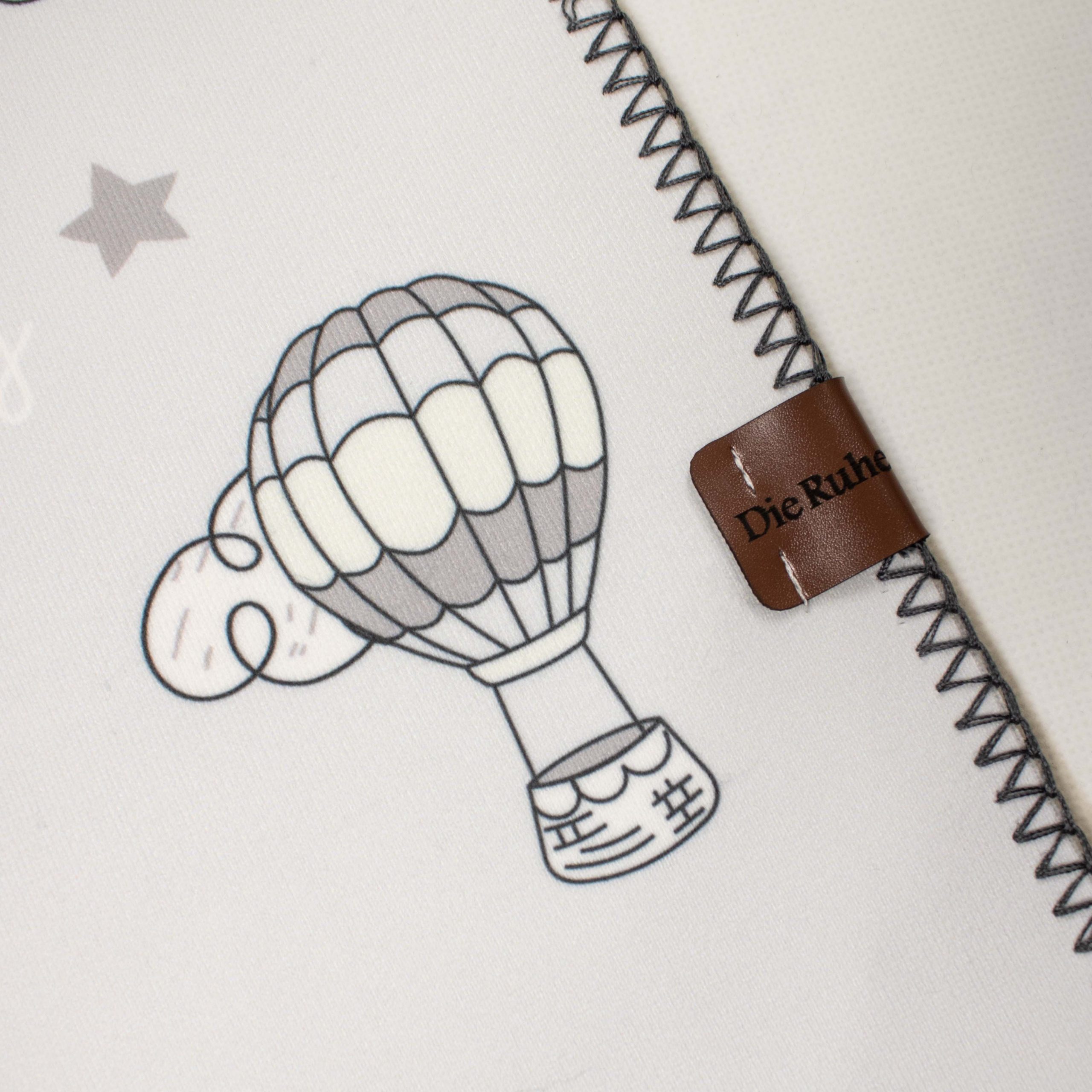 زیرانداز تعویض نوزاد طرح بالن دی‌روحه ضدآب و قابل شستشو