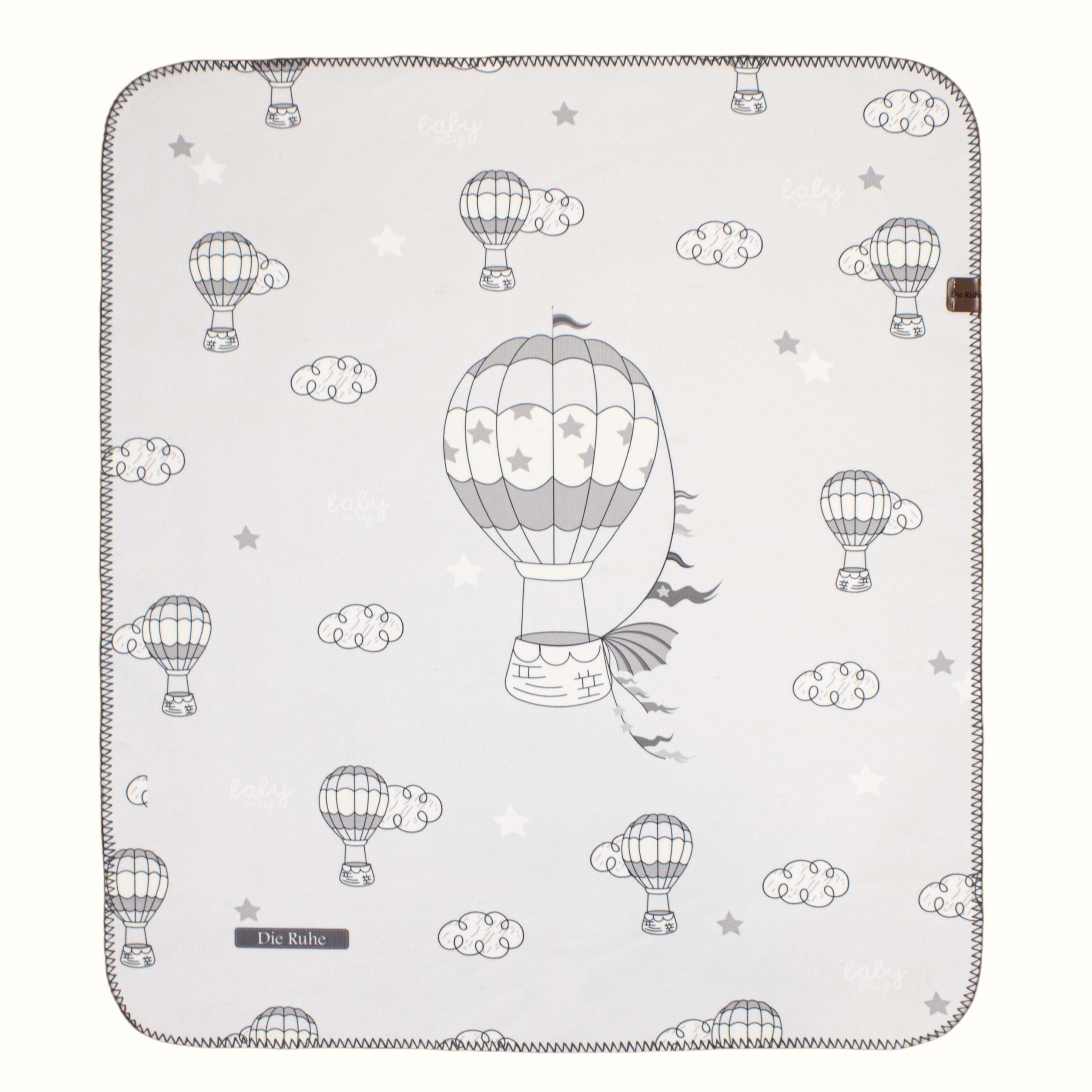 زیرانداز تعویض نوزاد طرح بالن دی‌روحه ضدآب و قابل شستشو