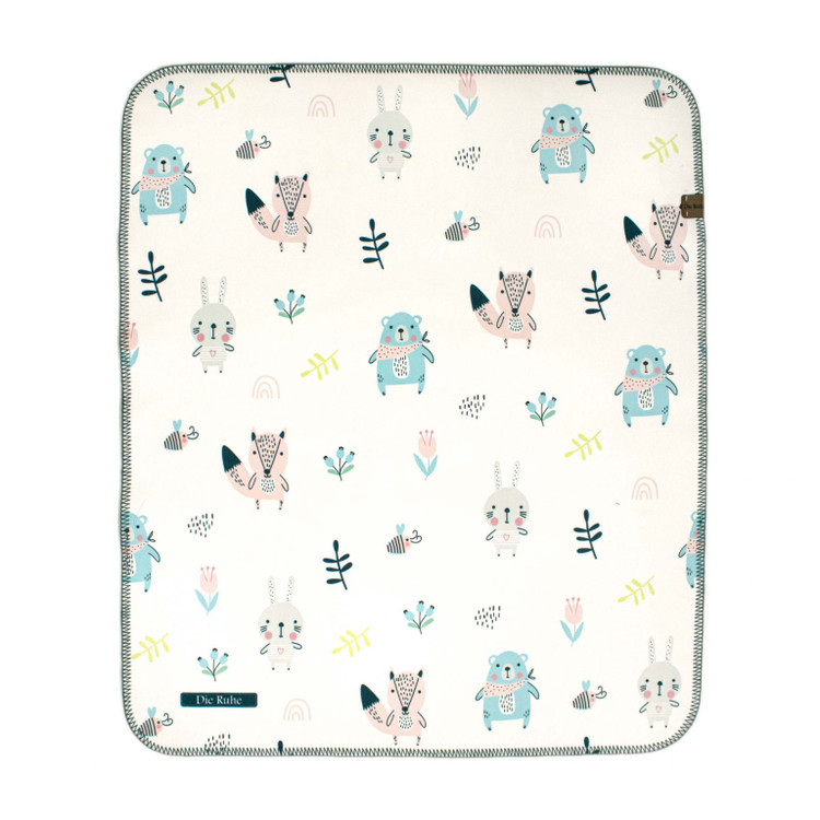 زیرانداز تعویض نوزاد طرح بیشه جدید دیروحه ضدآب و قابل شستشو