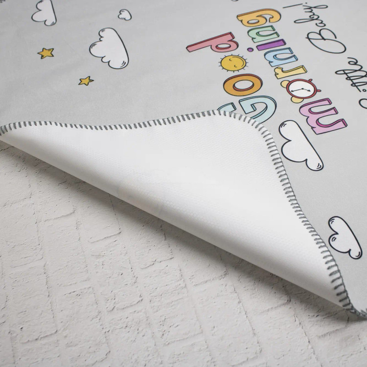 زیرانداز تعویض نوزاد طرح صبح دیروحه ضدآب و قابل شستشو