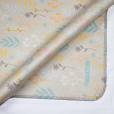 زیرانداز تعویض نوزاد طرح گیاه دیروحه ضدآب و قابل شستشو