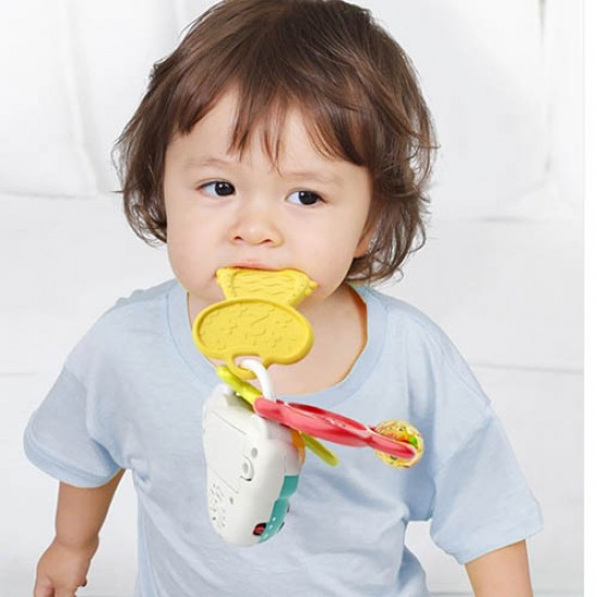 جغجغه دندانگیر موزیکال طرح سوییچ Hola toys