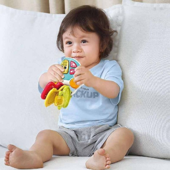 جغجغه دندانگیر موزیکال طرح سوییچ Hola toys