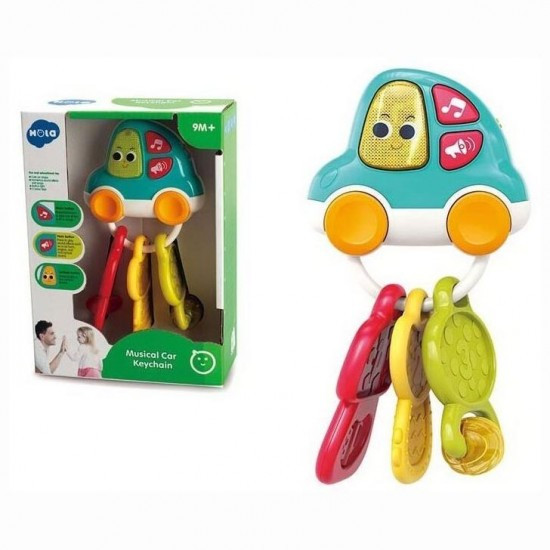 جغجغه دندانگیر موزیکال طرح سوییچ Hola toys
