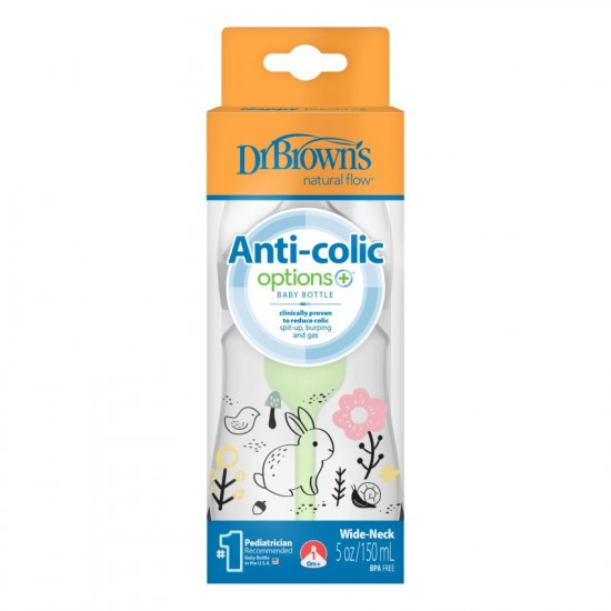 شیشه شیر طلقی 150 میل طرح خرگوش دکتر براون Dr Browns