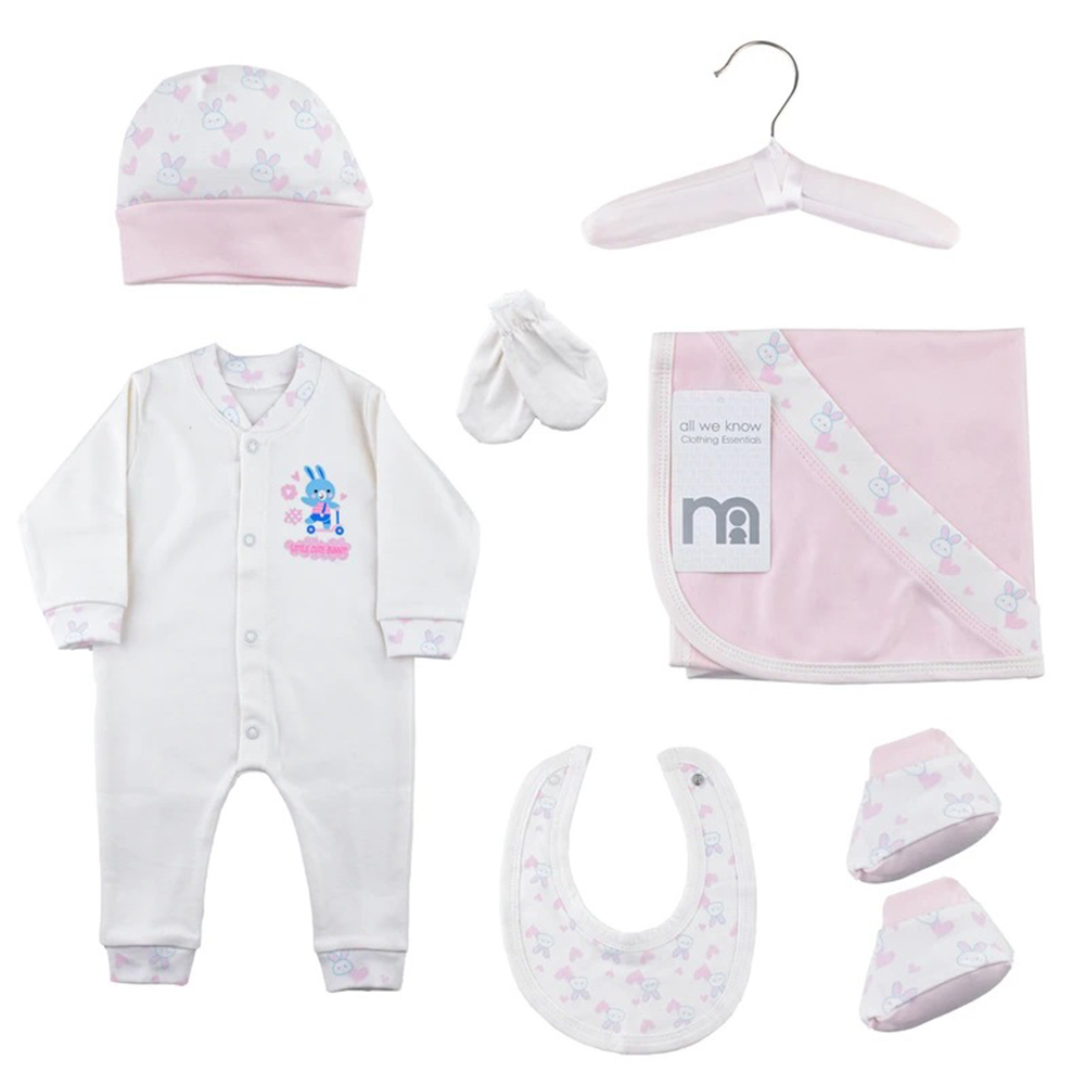ست لباس بیمارستانی نوزاد 7 تکه طرح خرگوش Mothercare