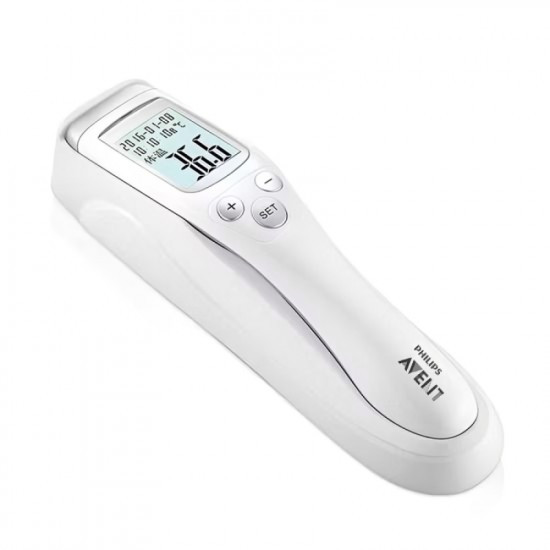 تب سنج لیزری دیجیتال فیلیپس اونت Philips Avent با اندازهگیری سریع و دقیق دمای بدن به صورت غیر تماسی
