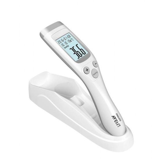 تب سنج لیزری دیجیتال فیلیپس اونت Philips Avent با اندازهگیری سریع و دقیق دمای بدن به صورت غیر تماسی